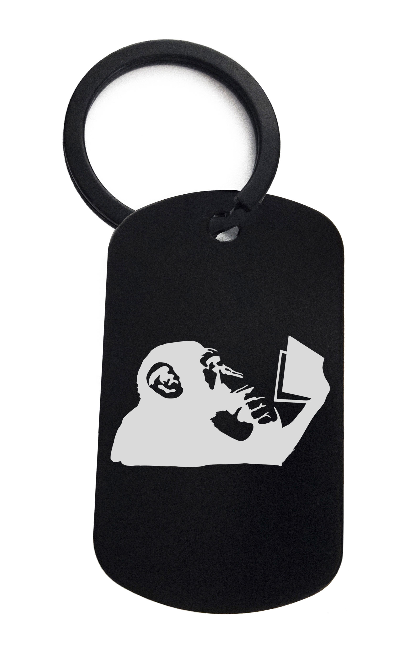 Monkey Reading Banksy Street Art