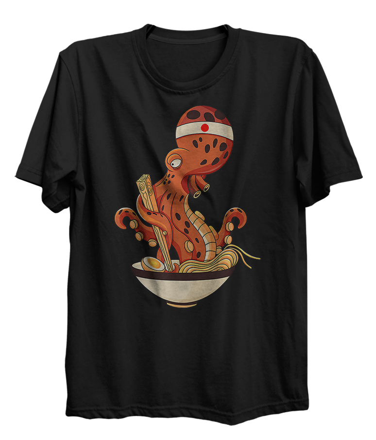 Japanese Miso Soup Octopus