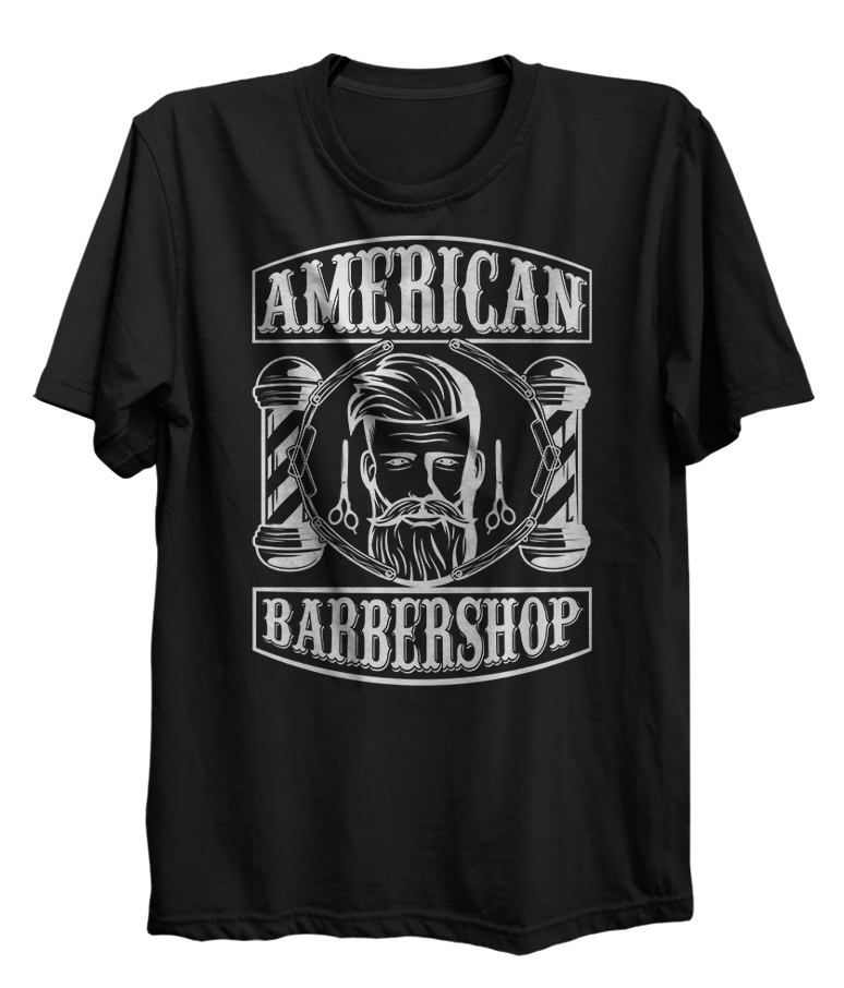 American Barbershop Beard Hair cut