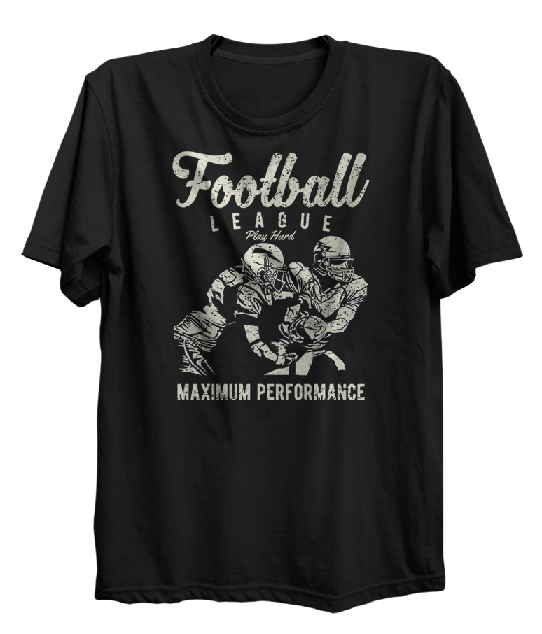 American Football League Play Hard Sport