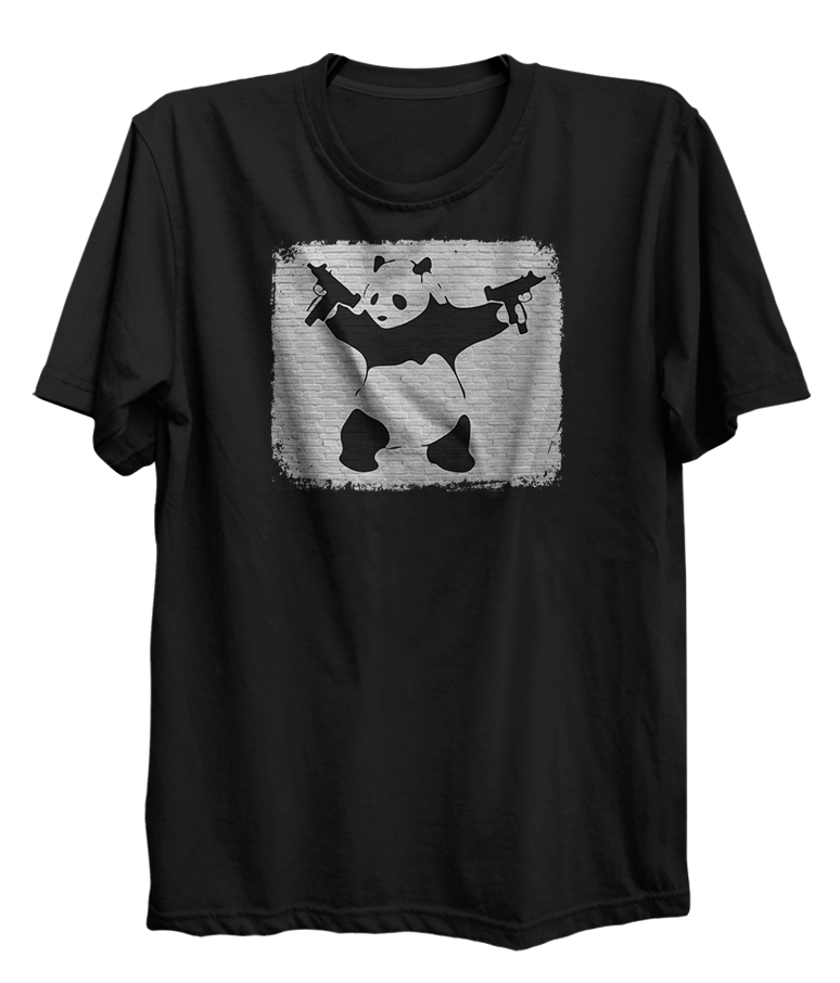 Banksy Panda Graffiti Street Art