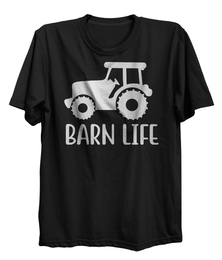 Barn Life Tractor Farmer Country Life