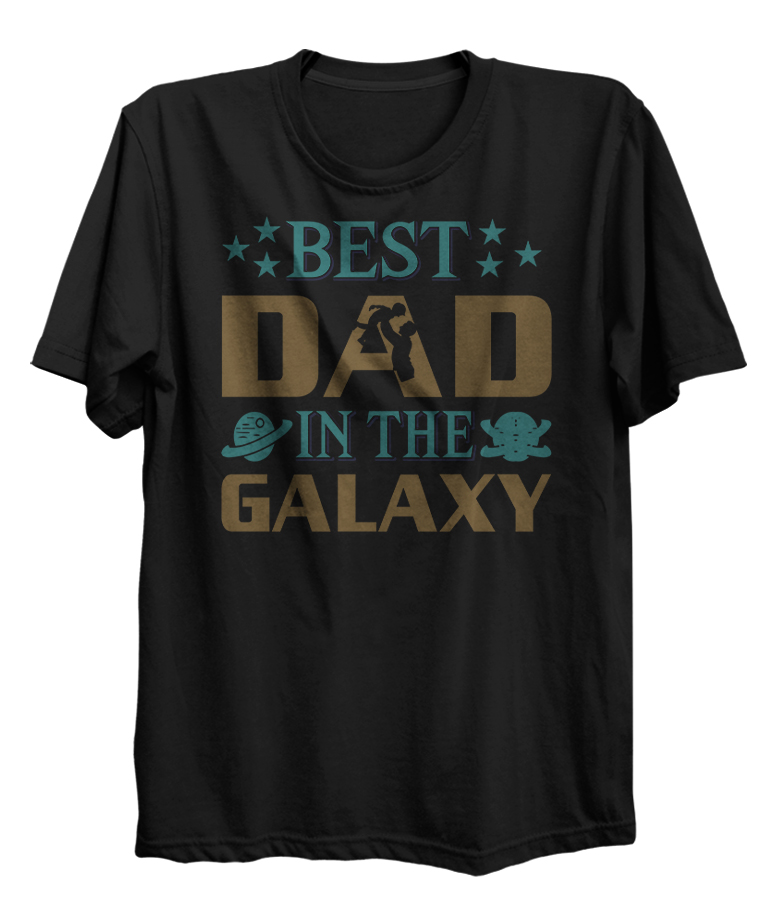 Best Dad in the Galaxy Father_s Day Grandpa