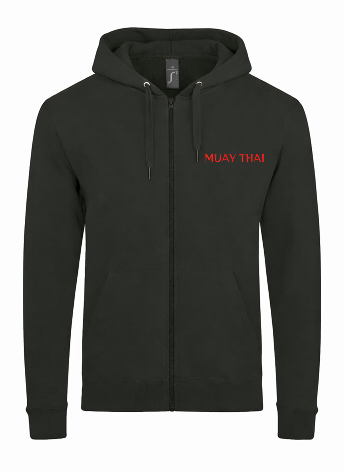 Martial Arts Thailand Combat Sport Muay Thai Unisex džemperis su užtrauktuku ir gobtuvu